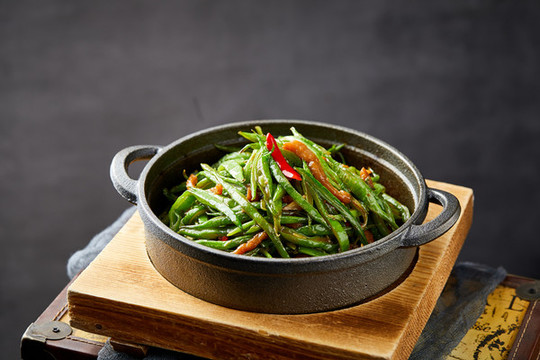 鐵板豆角絲