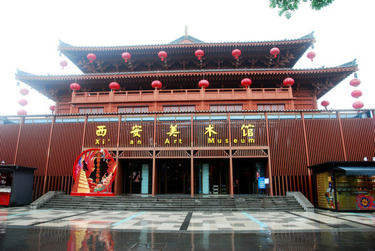 大唐不夜城西安美術館建筑