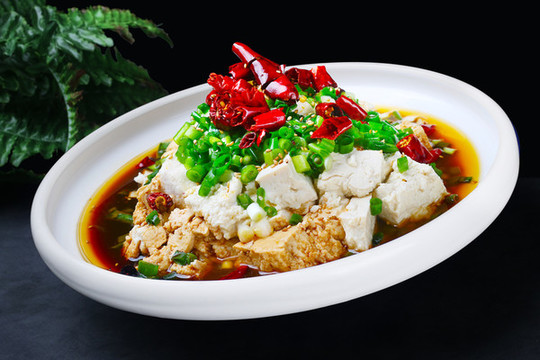 小蔥拌豆腐