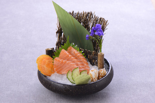 三文魚刺身
