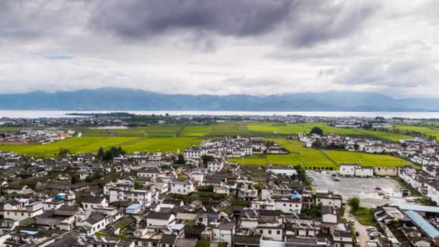 大理古城鳥瞰