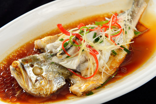 清蒸黃瓜魚