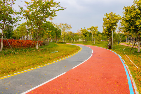 公園步道景觀