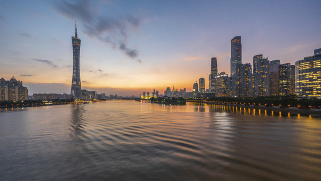 廣州珠江新城夜景