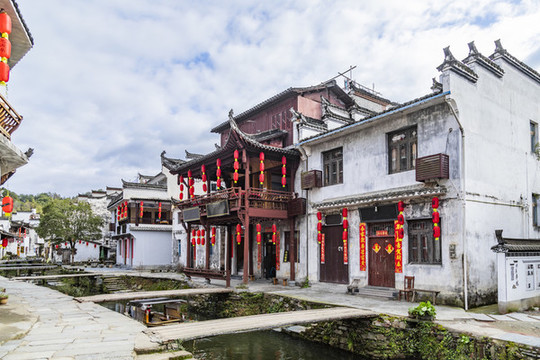 江西婺源李坑風(fēng)景區(qū)風(fēng)光