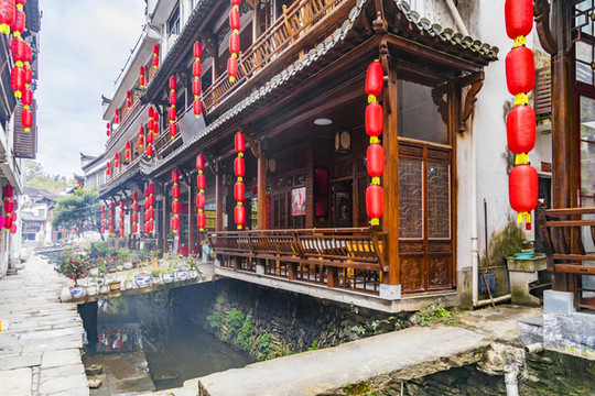 江西婺源李坑風(fēng)景區(qū)風(fēng)光