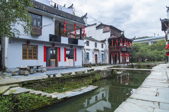江西婺源李坑風(fēng)景區(qū)風(fēng)光
