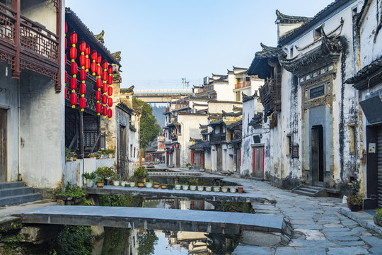 江西婺源汪口景區(qū)風(fēng)光
