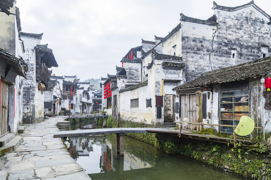 江西婺源汪口景區(qū)風(fēng)光