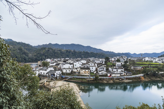 江西婺源汪口景區(qū)風(fēng)光