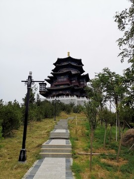 文昌湖文昌閣
