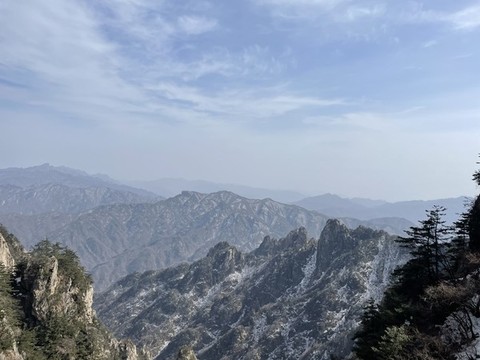 老君山雪景