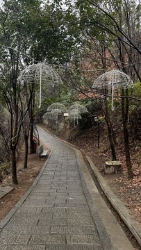 公園傘形裝飾燈