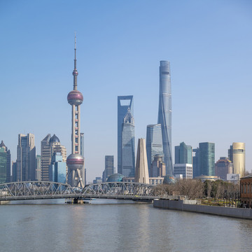 上海陸家嘴建筑風(fēng)光