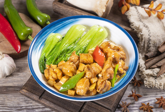 滑雞飯