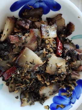 梅干菜炒臘肉
