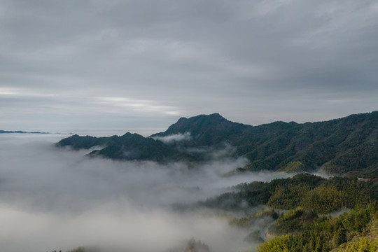 高山云霧