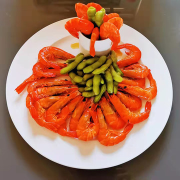 美食大盤蝦