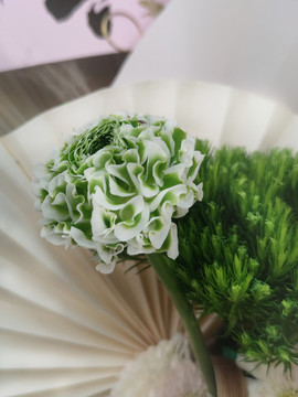 清新文藝綠色花球花藝