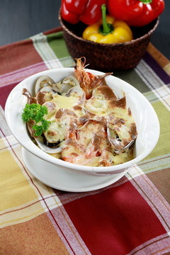 焗烤西班牙海鮮飯