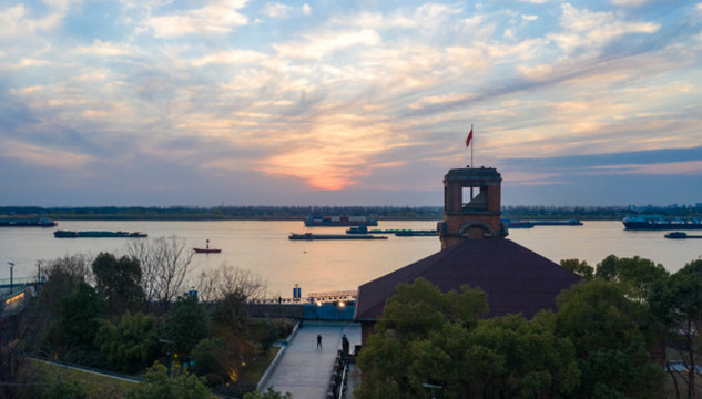 蕪湖老海關(guān)夕陽