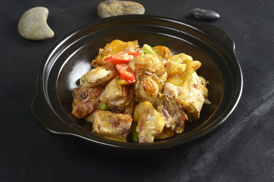 鮑魚(yú)燜雞