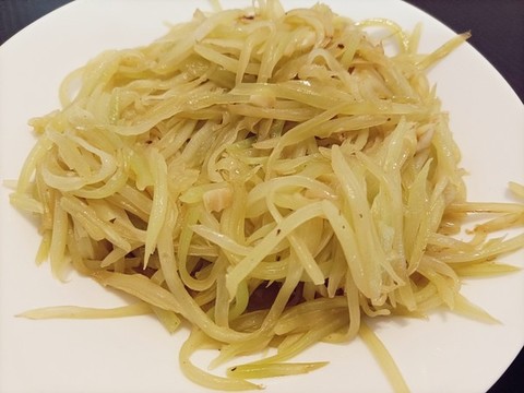 炒萵筍絲
