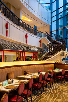 自助餐廳用餐區(qū)