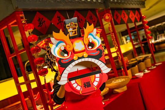 新年小吃攤