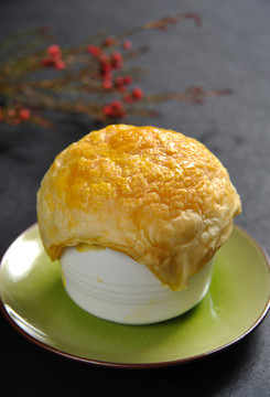 南瓜酥皮湯