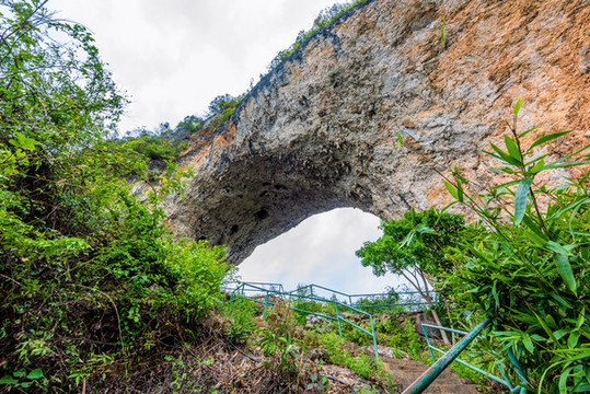中國廣西桂林陽朔月亮山風景區(qū)