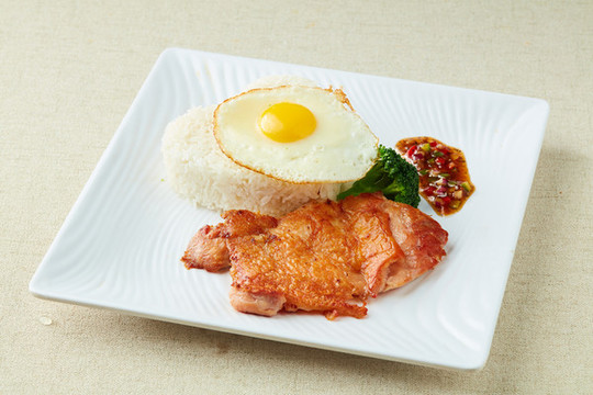 雞扒火腿飯