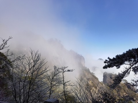 黃山玉屏樓