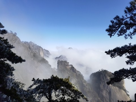 黃山玉屏樓