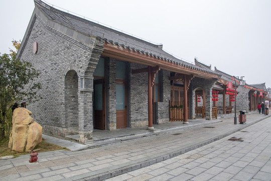 壽縣報(bào)恩寺景區(qū)仿古一條街