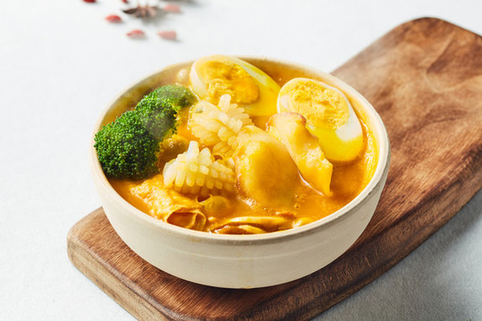 砂鍋木魚花金湯撈飯