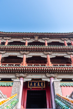 中國(guó)遼寧沈陽(yáng)故宮的鳳凰樓