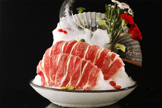 雪花牛肉打邊爐