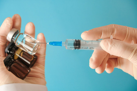 醫(yī)療研究手持注射器疫苗試劑