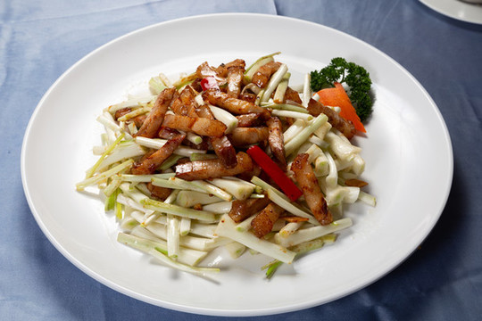 蕎菜炒肉