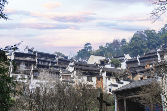 江西婺源篁嶺景區(qū)風(fēng)光