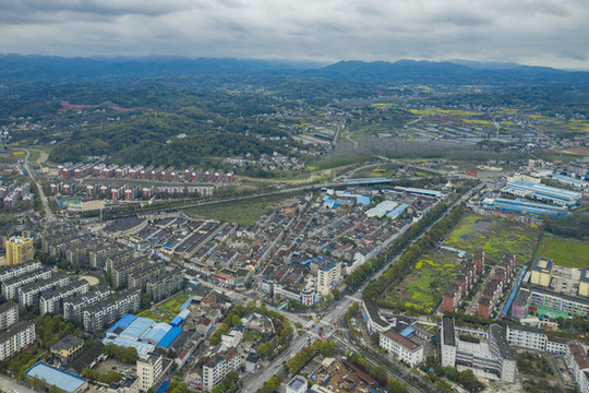 宜都市枝城鎮(zhèn)航拍