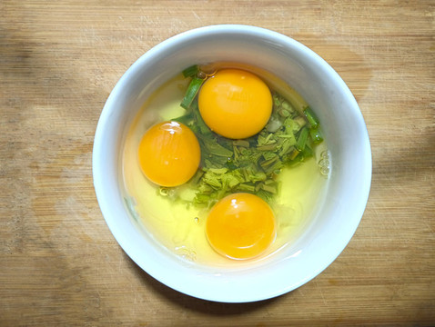 香椿雞蛋美食