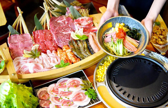 烤肉菜品食材