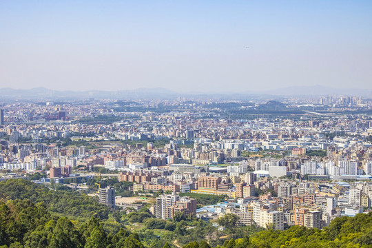 俯拍建筑群