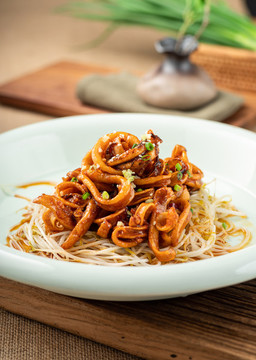 豉油皇鮮魷