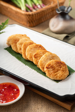 香煎墨魚(yú)餅