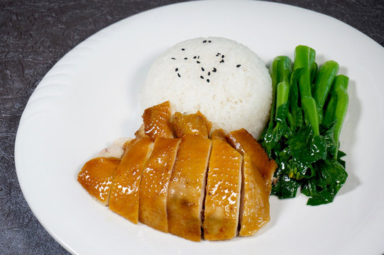 玫瑰露豉油雞飯