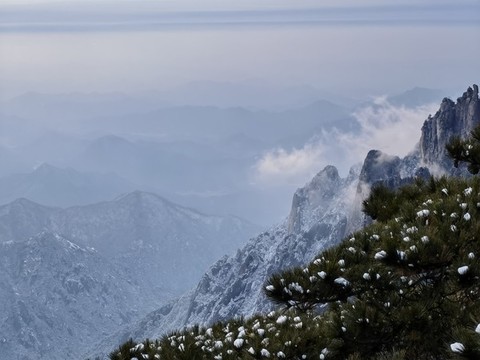 黃山群峰頂