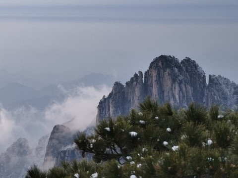 黃山群峰頂